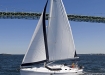 Hunter 45 sailing in Newport